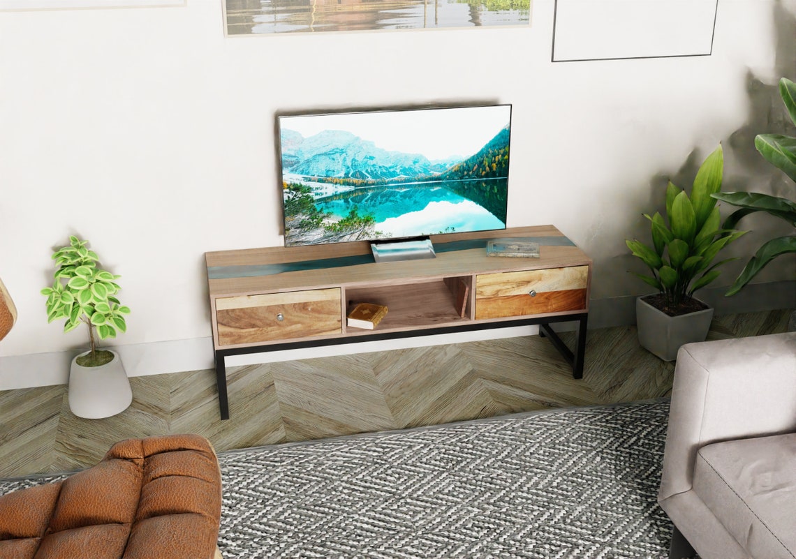 The 5 Best Epoxy Resin TV Stand Reviews 4
