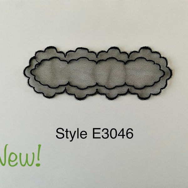 Emily Fabric Event Headband Black AHD 0954 main image 1