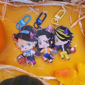 Halloween Revengers Magnetic Acrylic Charms | Baji | Kazutora | Chifuyu