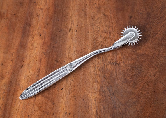YNR Brass Wartenberg Pinwheel - Sensory Tester For Medical Exam Or FETISH - CE