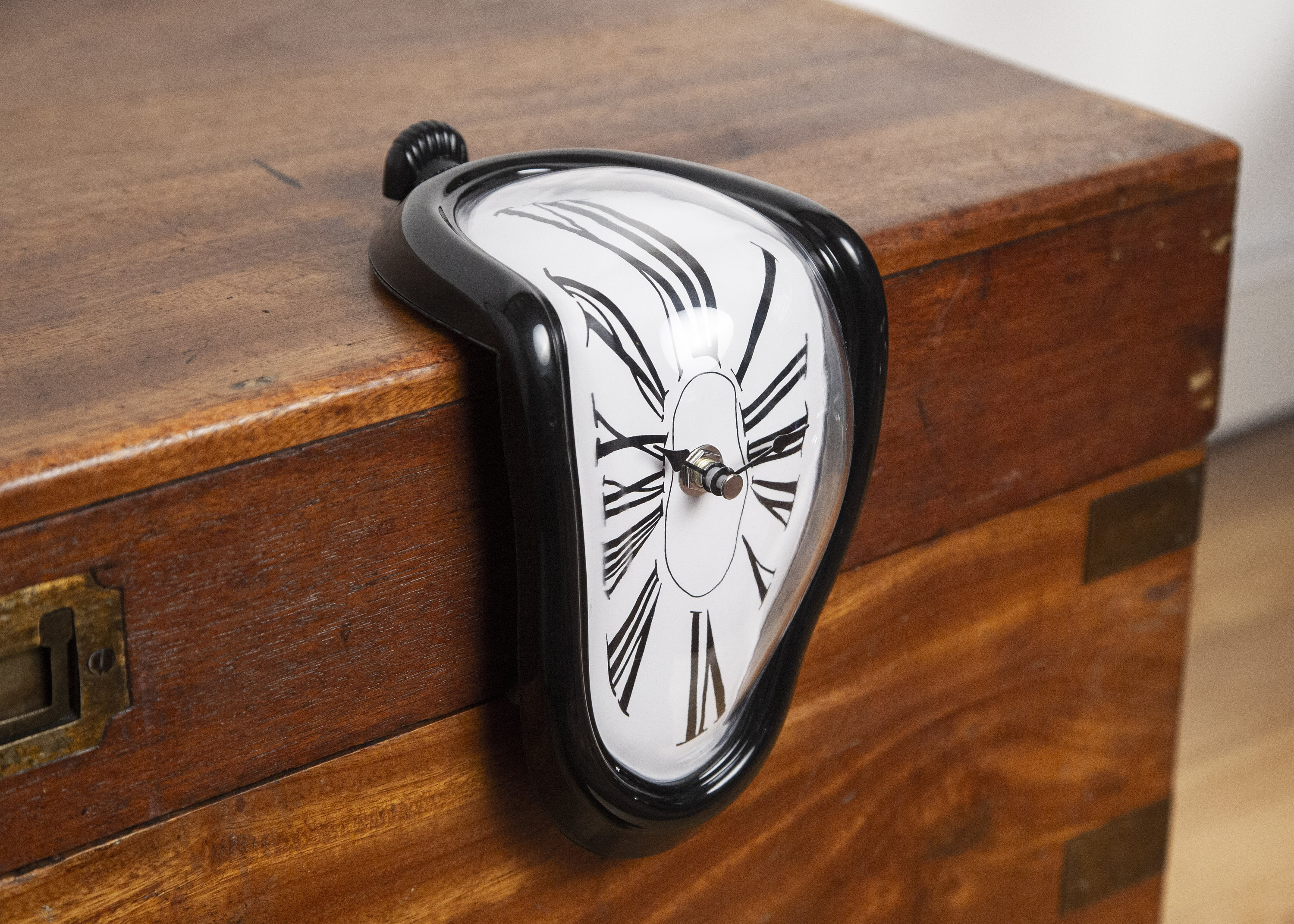 Dali Melting Clock Real Working Clock Surrealism Décor Etsy Australia