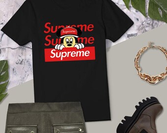 supreme t shirt etsy