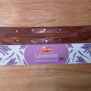 Lavender Incense + Moon Incense Holder