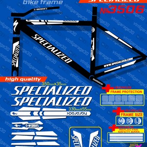ALL COLORS available!! bike stickers SPECIALIZED rim stickers set