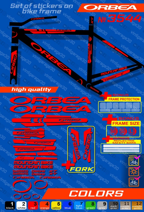 orbea decals