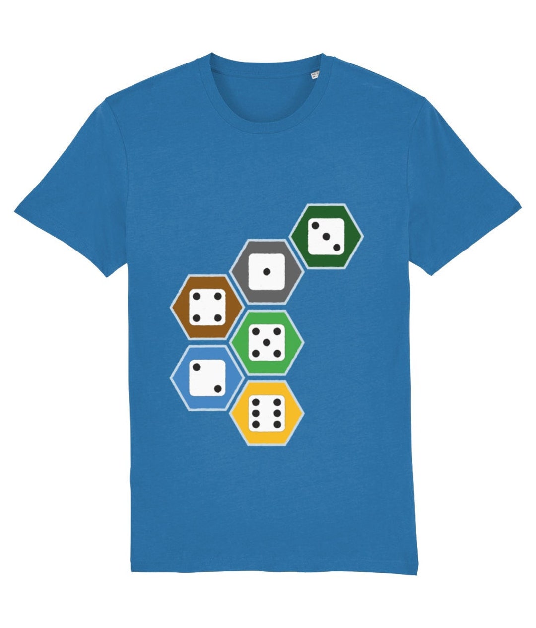 Board Game Tshirt Based on Castles of Burgundy Hex Etsy