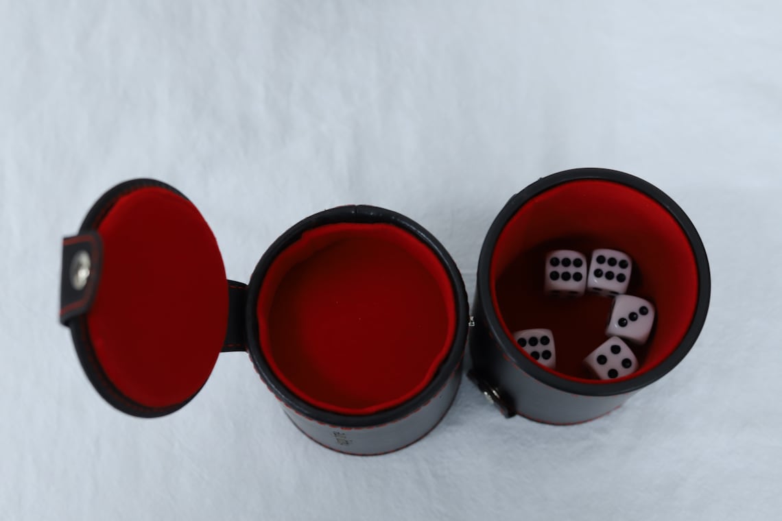Personalized Dice Cups Leather Backgammon Dice Cups Wooden - Etsy