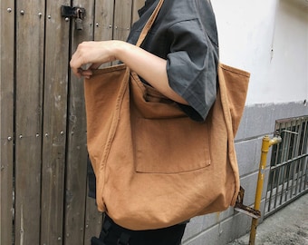 large canvas purse