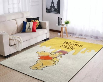 Disney Rug Disney Lover Gift,Floor Decor,Winnie The Pooh Disney Carpet Disney Clollection Floor Decor Tiger Disney Rug Winnie Pooh Rug