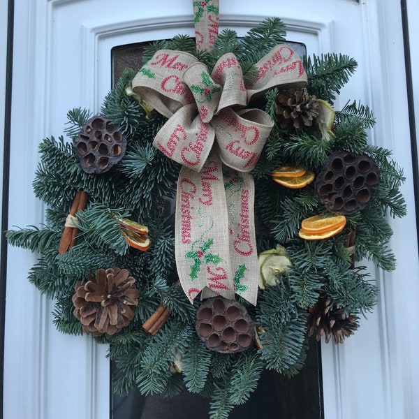 Christmas Wreath Making Kit Etsy UK