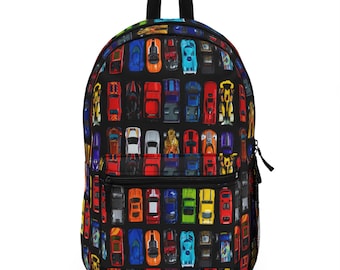 Hot Wheels autorugzak, lichtgewicht polyester, in de VS gemonteerd