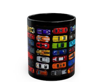 Hot Wheels Cars-mok, originele fotografie, motorspeelgoedliefhebber cadeau