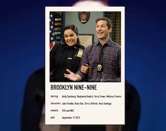 Brooklyn 99 Poster Etsy