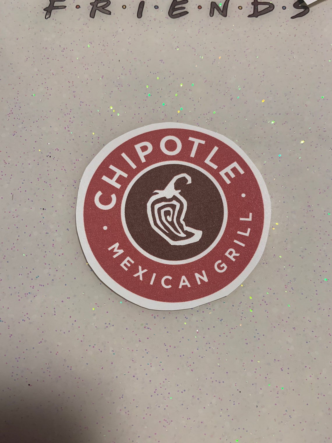 Chipotle Logo Sticker glossy or Matte Etsy
