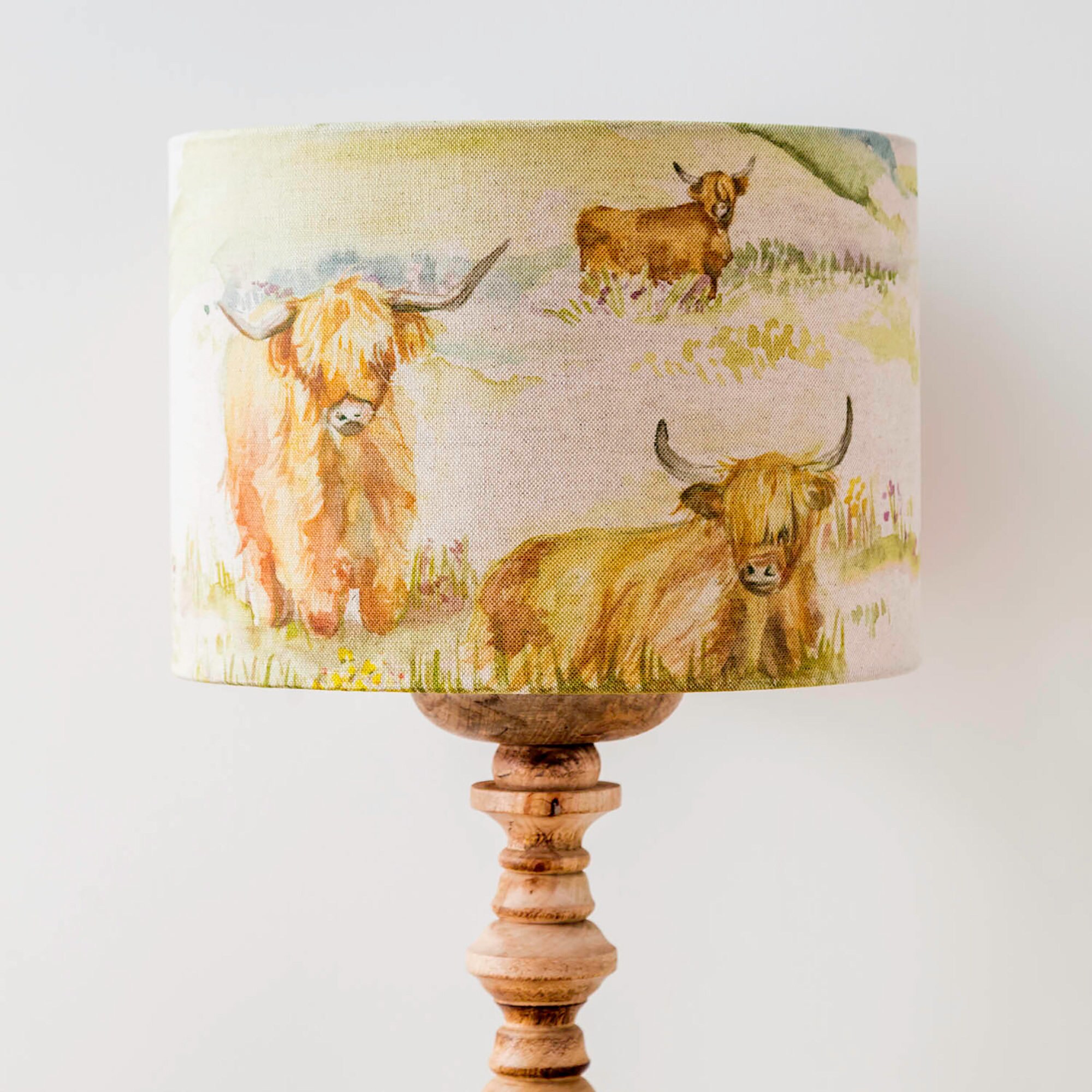 Highland Cow Voyage Lamp Shade Etsy