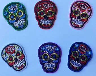 Sugar Skull Skate Charms