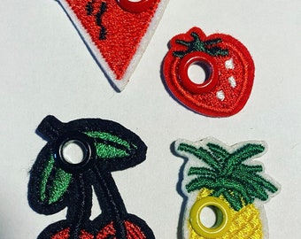 Mini fruit charms