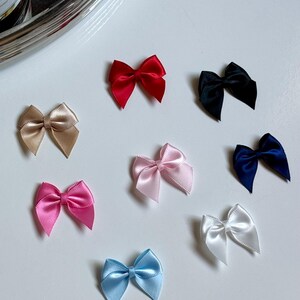 Satijnen lint Strikken Versiering voor Lingerie Beha Maken Accessoires Bruiloft Decoratie Bruids Babykleertjes Kaarten Poppen Plakboek