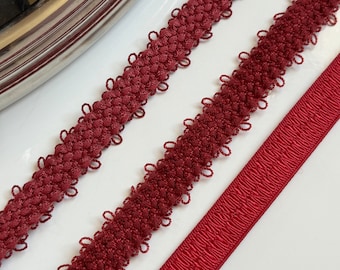 10-12 mm (3/8 ”- 1/2” ) Plusch Zurück Umreifung für BHs, die Unterwäschebekleidung herstellen