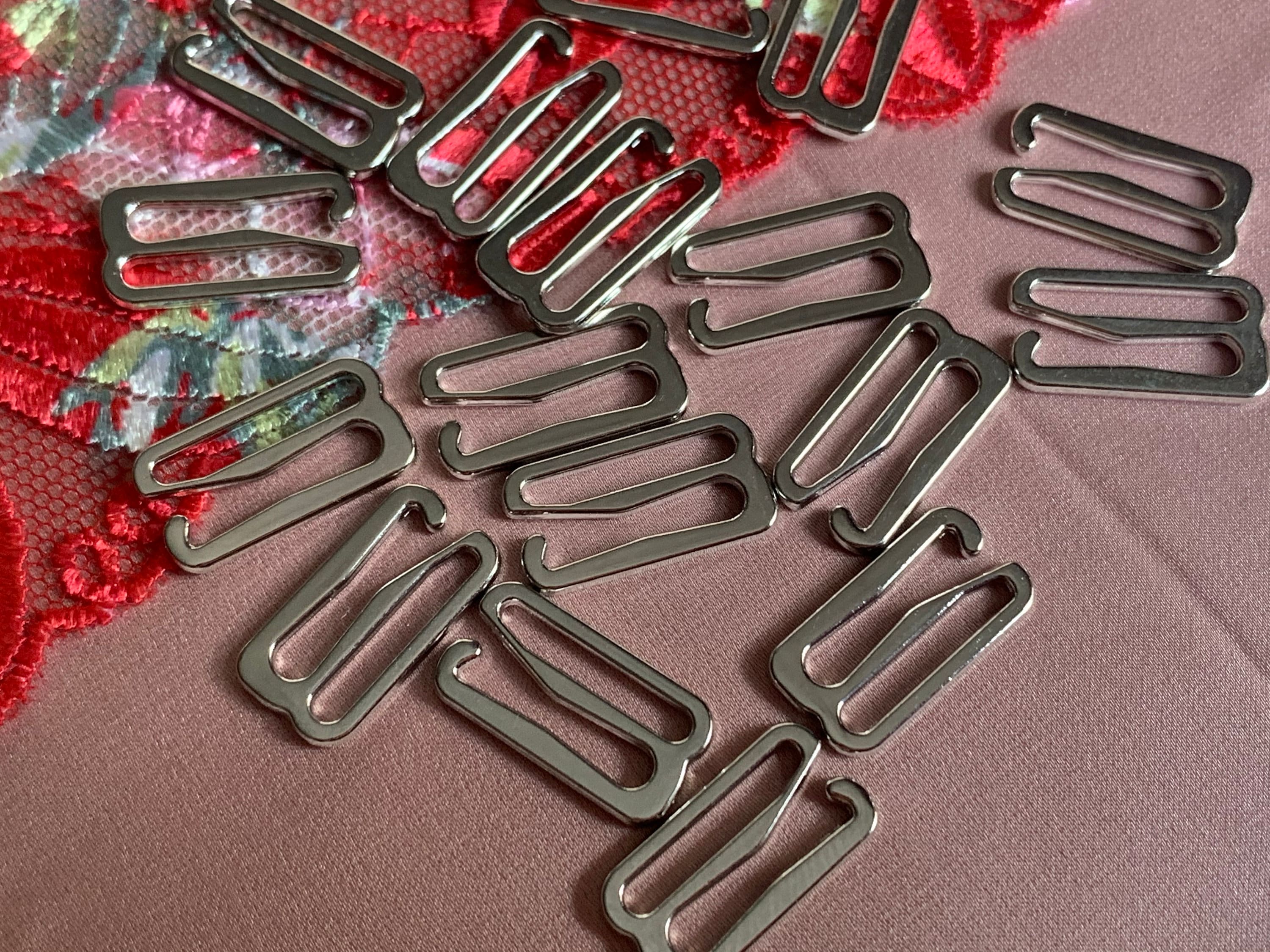 15mm 5/8 Silver Metal Bra GHooks Hooks for Bra Making and Etsy