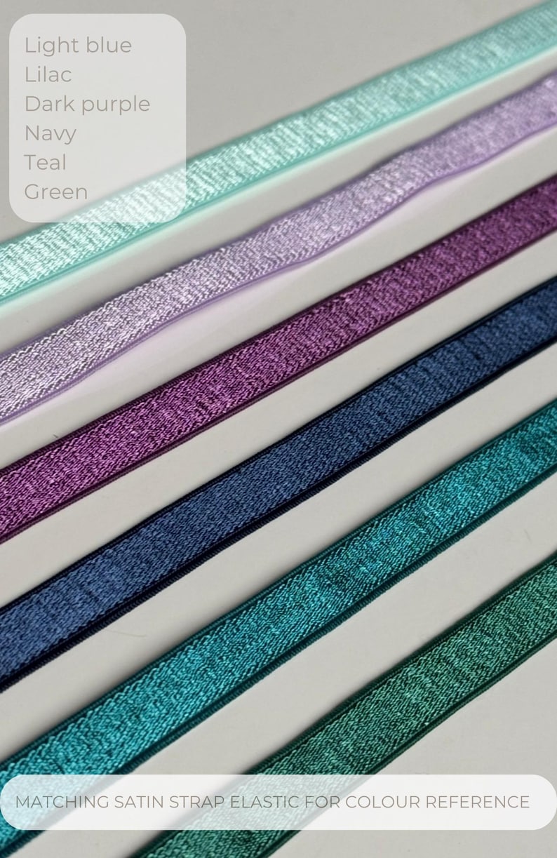 Guaina in filo metallico da 10 mm (3/8"), canalina posteriore in peluche, guaina con ferretto per la realizzazione di reggiseni, lingerie immagine 3