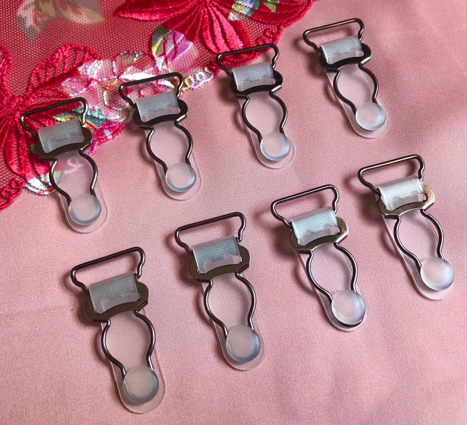 20mm 13/16 Gun Black Metal Suspender Clips Garter Clips for Etsy