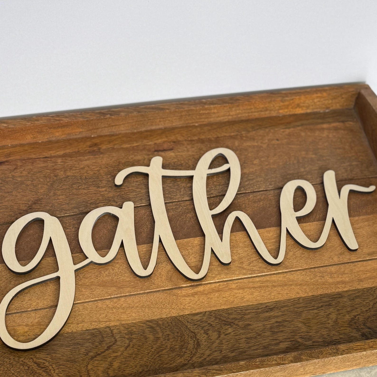Wooden Letters Wooden Words Gallery Wall Words Laser Cut Words Wood ...