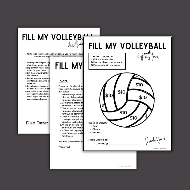 Volleyball Fundraiser Fundraising for Volleyball Volleyball Fundraiser