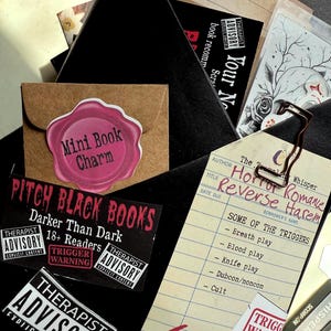 Blind Date with a Book: splattered punk, horror, Surprise Gift Set