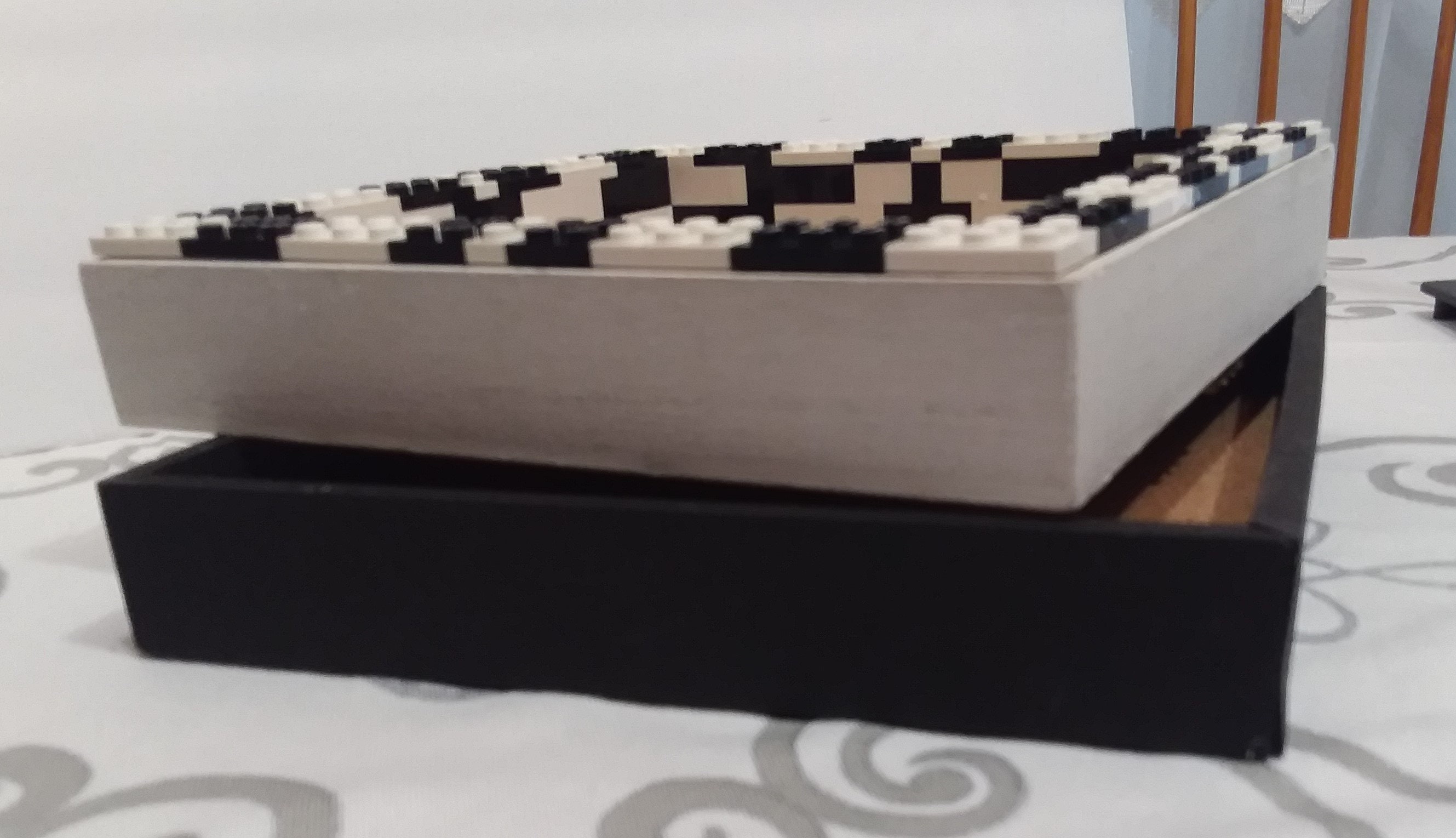 Brick-built Multi-color Desk Top Mini Cork Board Handmade With