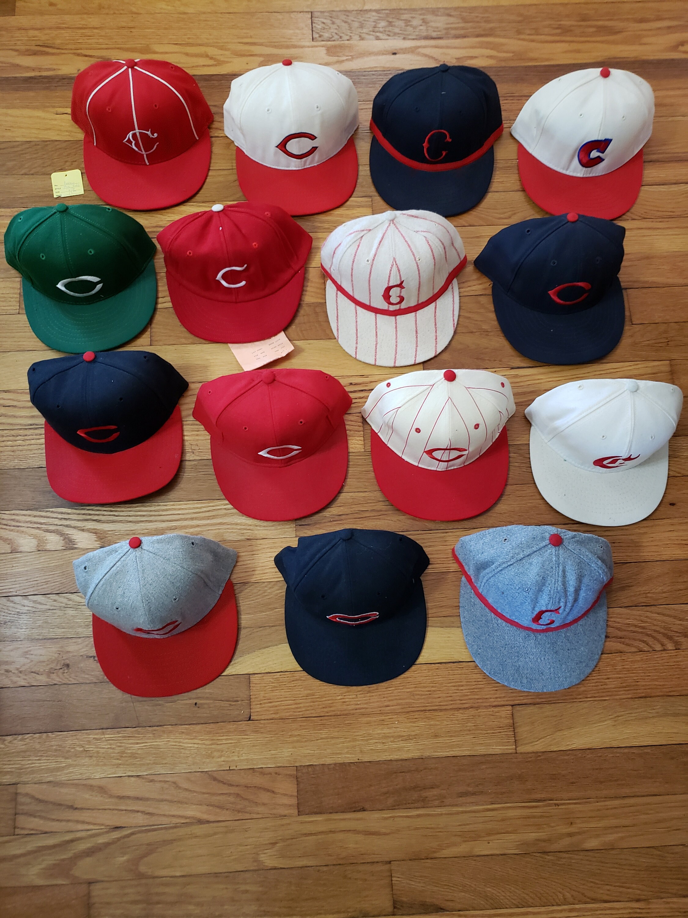 Vintage Cincinnati reds memorabilia baseball caps Etsy
