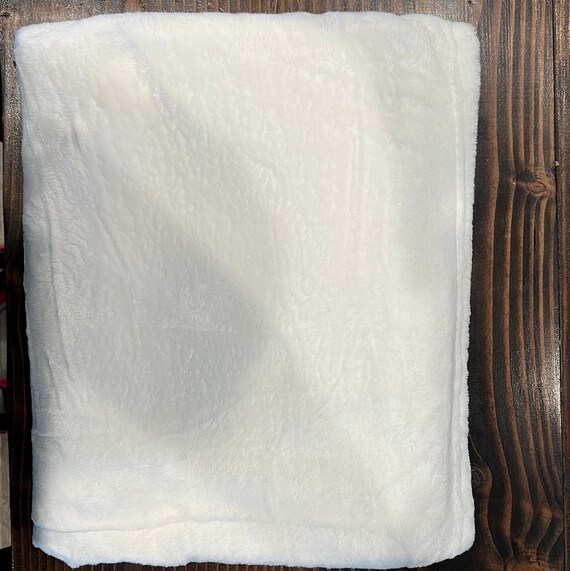 White polyester baby blanket sale