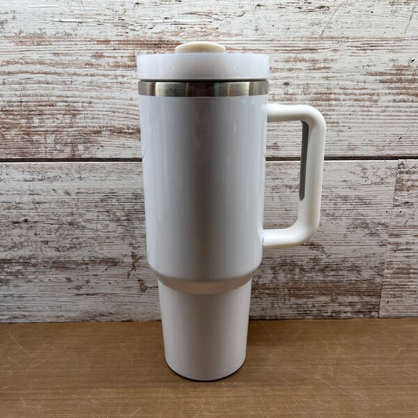 40 Oz Sublimation Tumbler With Handle Bulk Etsy