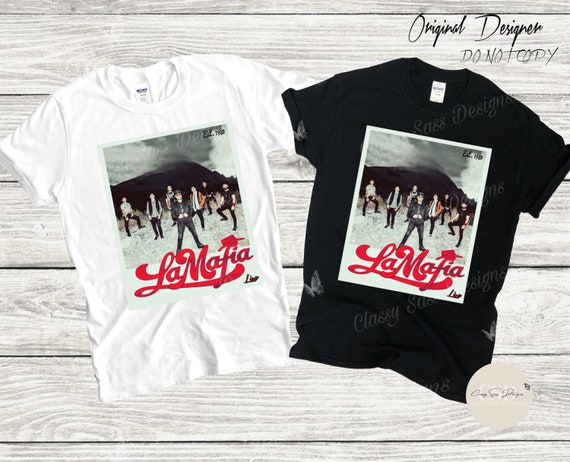 La Mafia Inspired Graphic Tshirt, La Musico Tejano Graphic Shirt