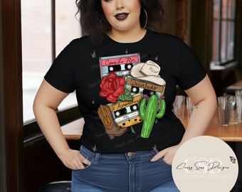 La Mafia Inspired Graphic Tshirt, La Musico Tejano Graphic Shirt