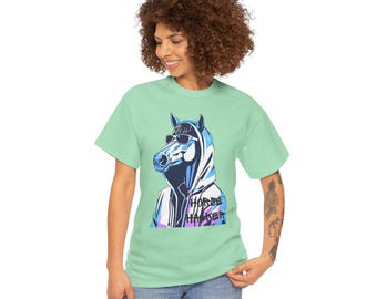 Funny Horse T-Shirt, Horse Hacker Tee, Gift for Equestrian, Horse Rider T-Shirt, Riding T-Shirt, Horse Lover