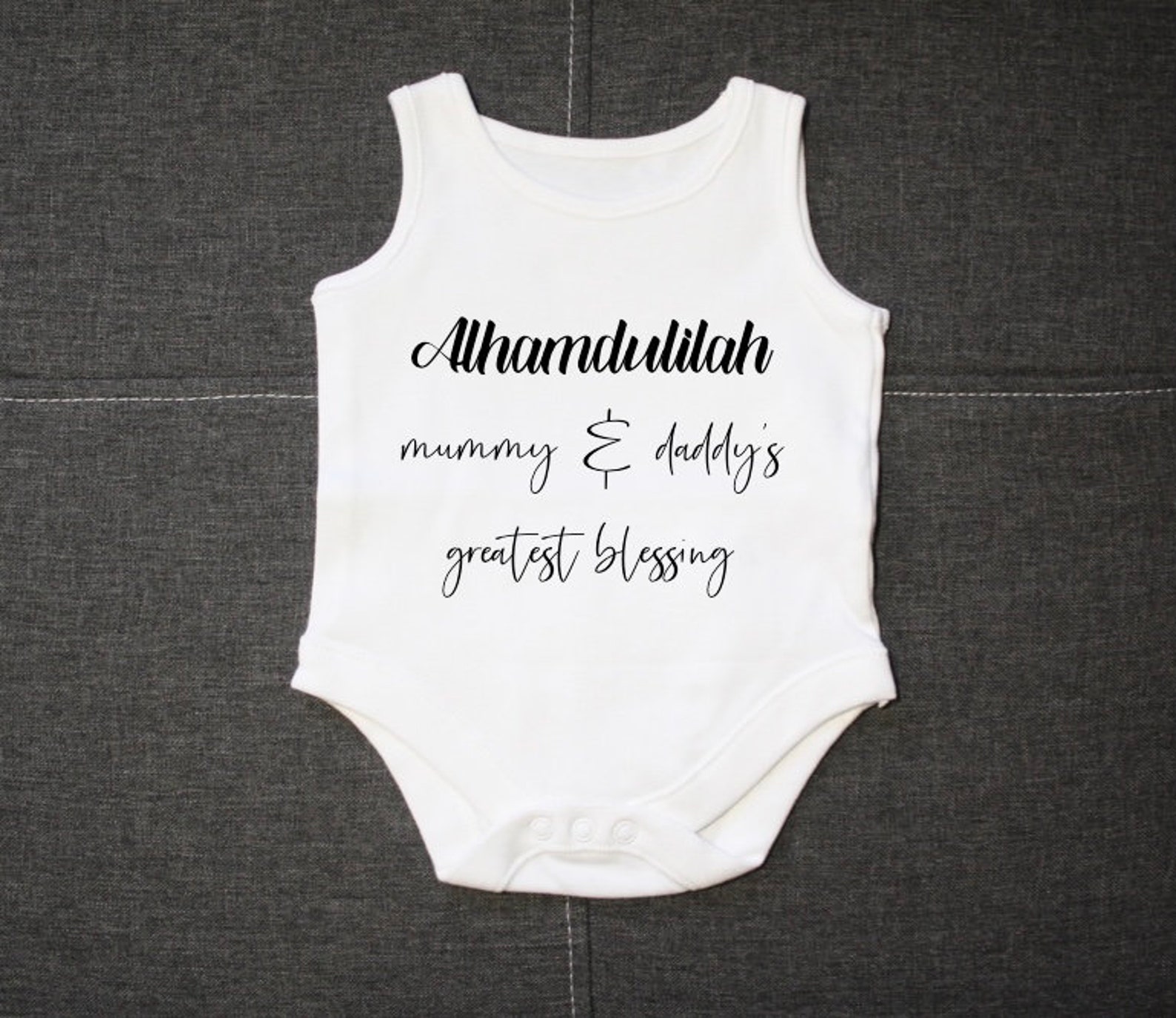 Islamic Baby Clothing, Bodysuit, Baby Onesie, Baby Vest, Baby Grow