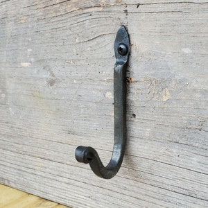 Hand Forged Small Coat Hook