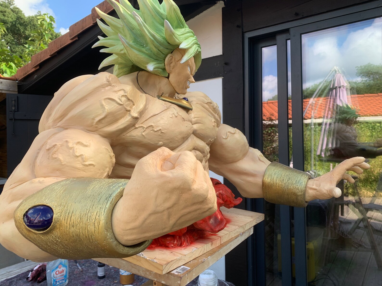 Broly Statue Etsy