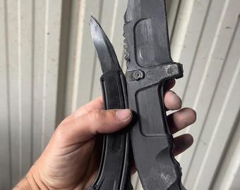 rubber knives
