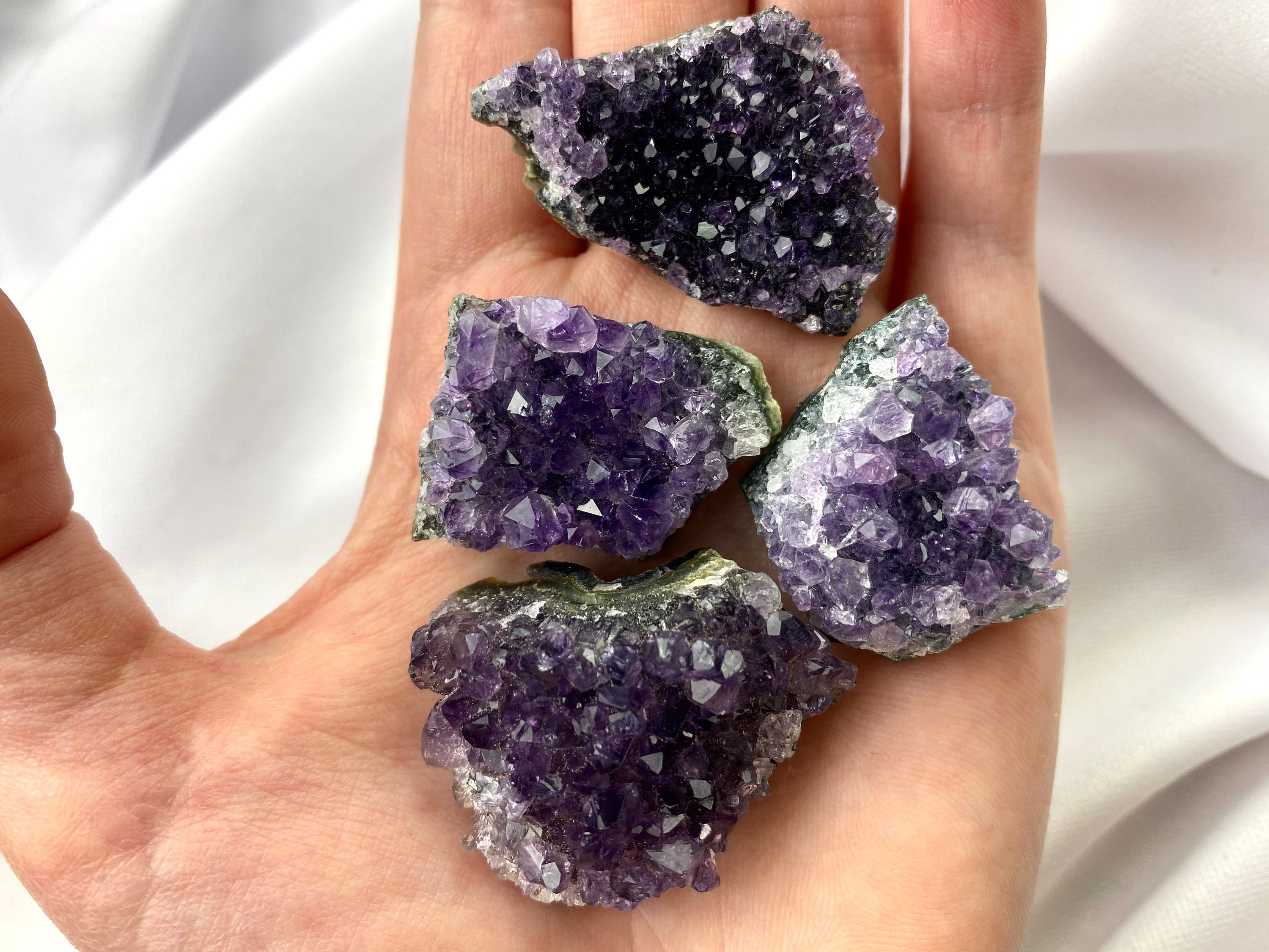 Amethyst Raw mini Clusters, raw amethyst, Amethyst Cluster, crystal h…