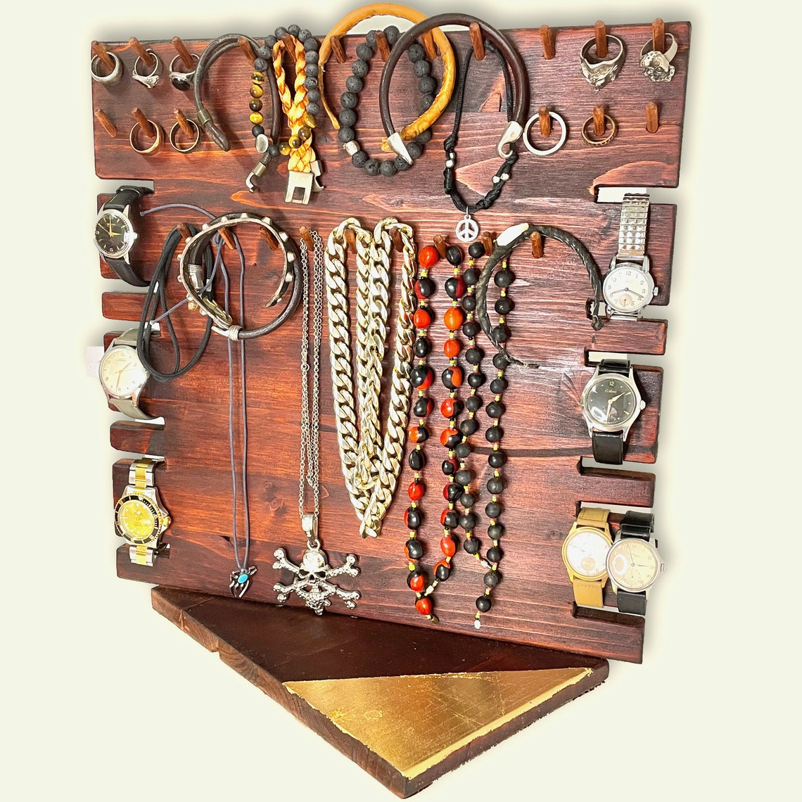 Jewellery Storage Men Jewelry Organizer for Rings Chains Etsy