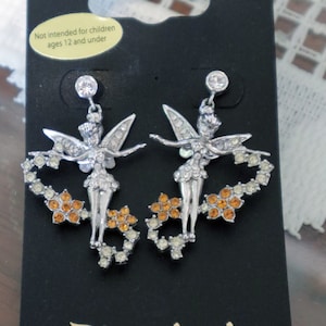 Tinkerbell earrings swarovski store