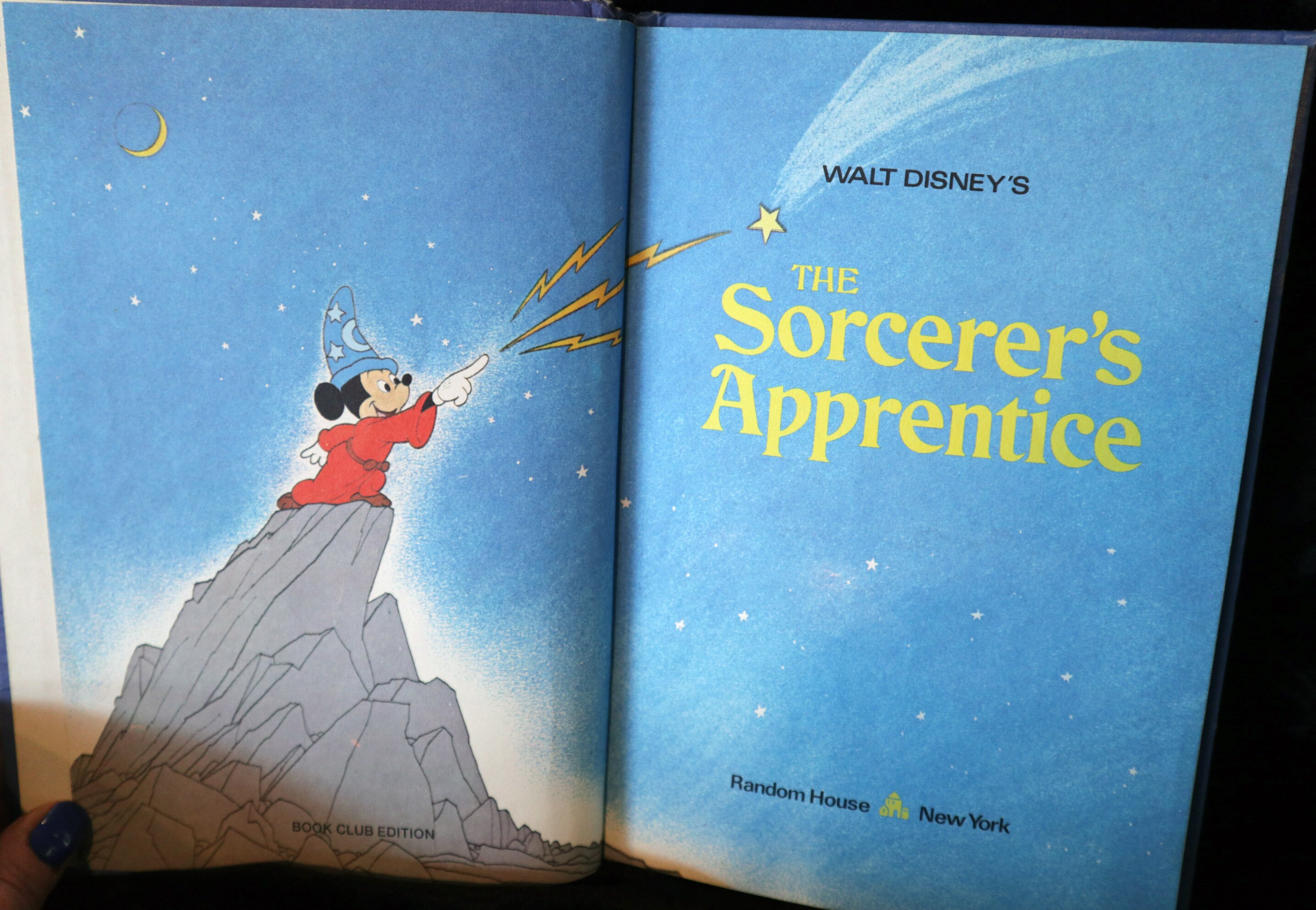 L'apprenti sorcier de Walt Disney Le monde merveilleux de la lecture de