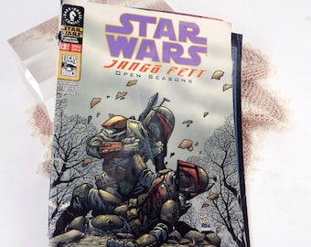 Vtg 2002 Dark Horse Comics Star Wars Jango Fett Open Seasons Comic Book - Fair Cond. - Original Owner