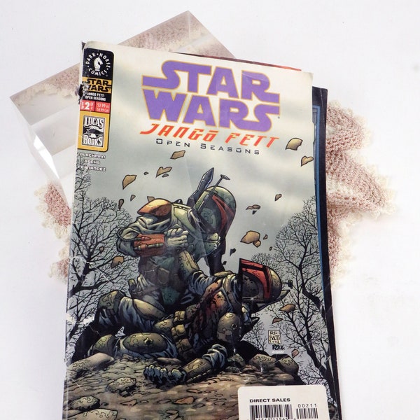 VTG 2002 Dark Horse Comics Star Wars Jango Fett Open Seasons Comic Book - Fair Cond. - Oorspronkelijke eigenaar