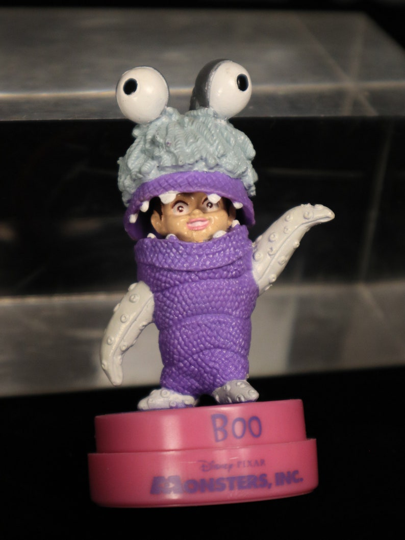 Vtg Ultra-rare 2001 Disney/pixar Monster's Inc Figurine Stampers by ...