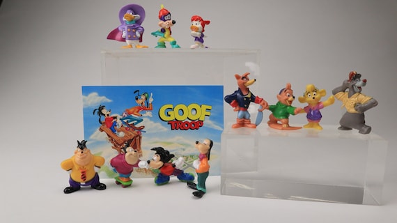Vtg 1990-91 Kellogg's & Disney Cereal Premiums-disney Afternoon