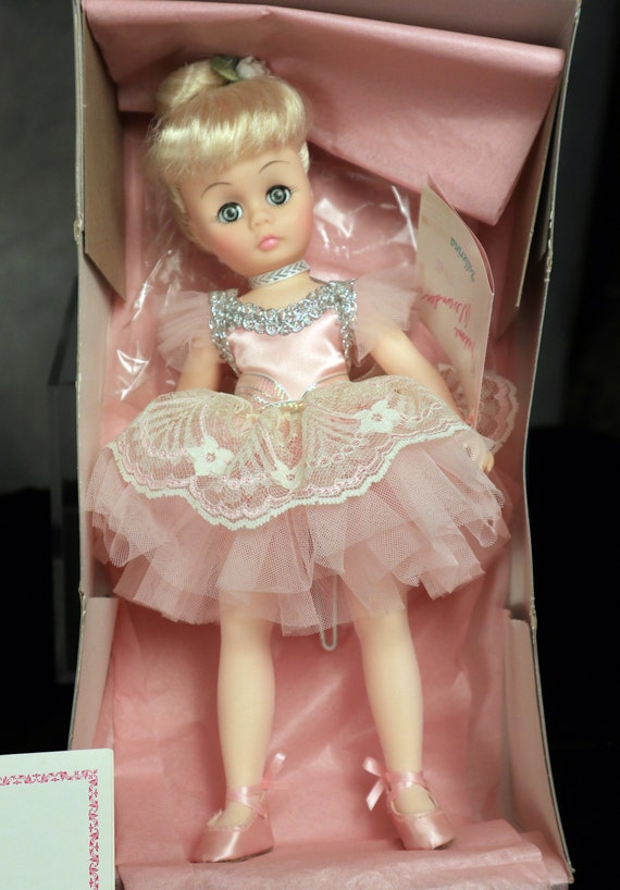 Vtg 1990 Madame Alexander 11.5-inch Ballerina 1307 W/blonde Hair