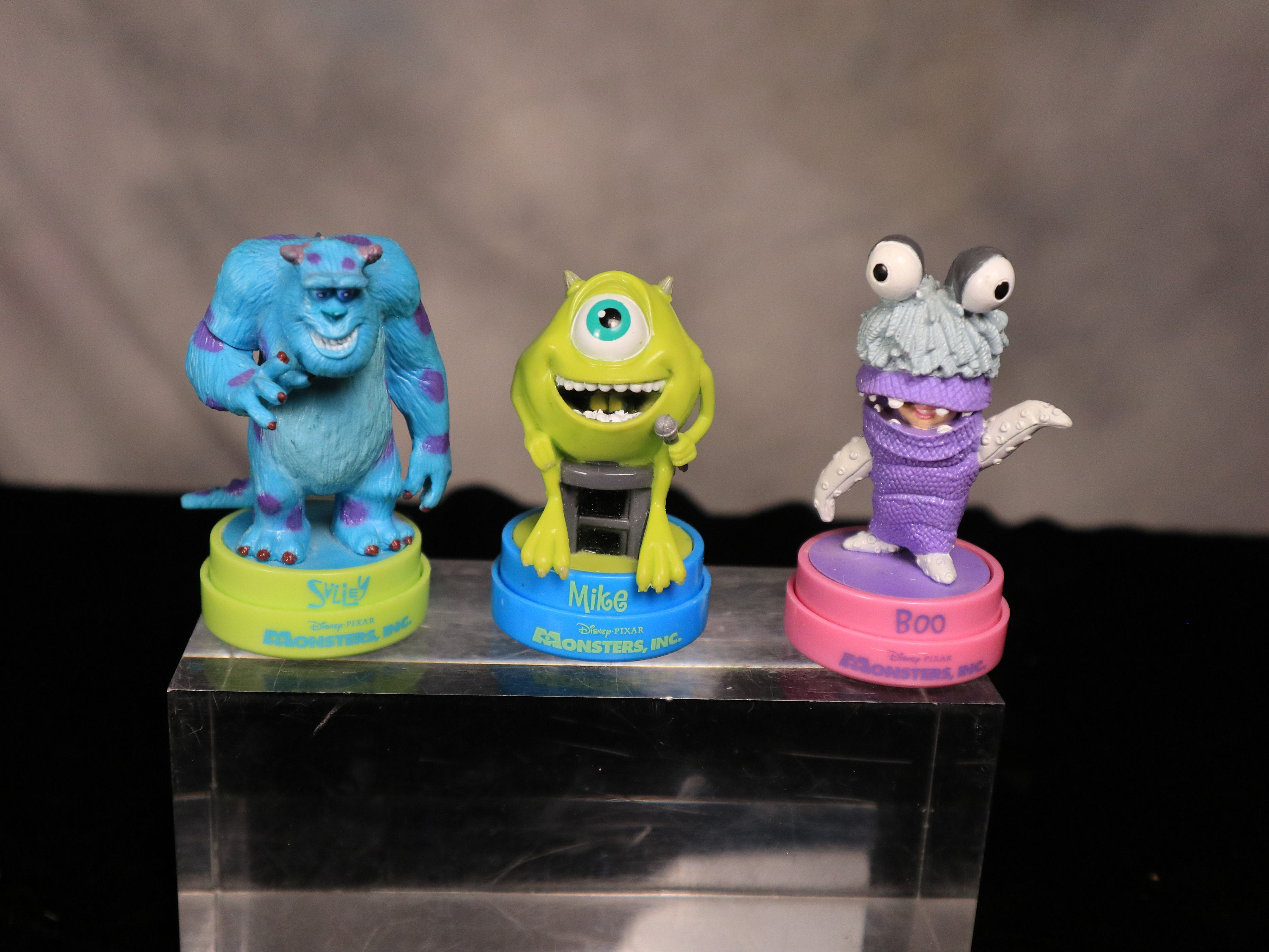 Vtg Ultra-rare 2001 Disney/pixar Monster's Inc Figurine Stampers by ...